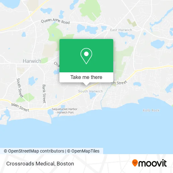 Crossroads Medical map