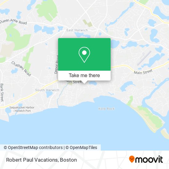 Mapa de Robert Paul Vacations