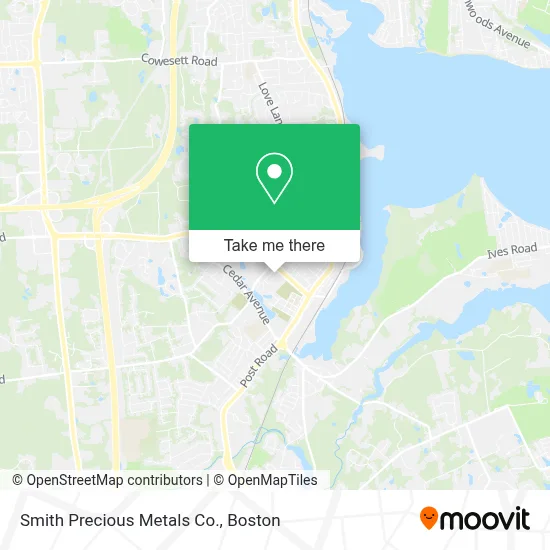 Smith Precious Metals Co. map