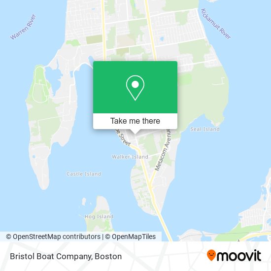 Mapa de Bristol Boat Company