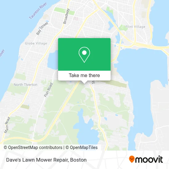 Dave's Lawn Mower Repair map