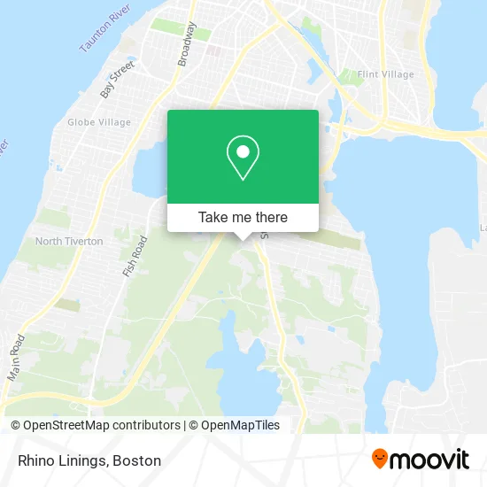 Mapa de Rhino Linings