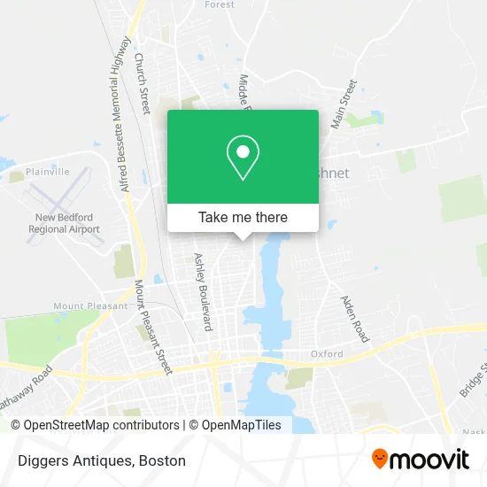 Diggers Antiques map
