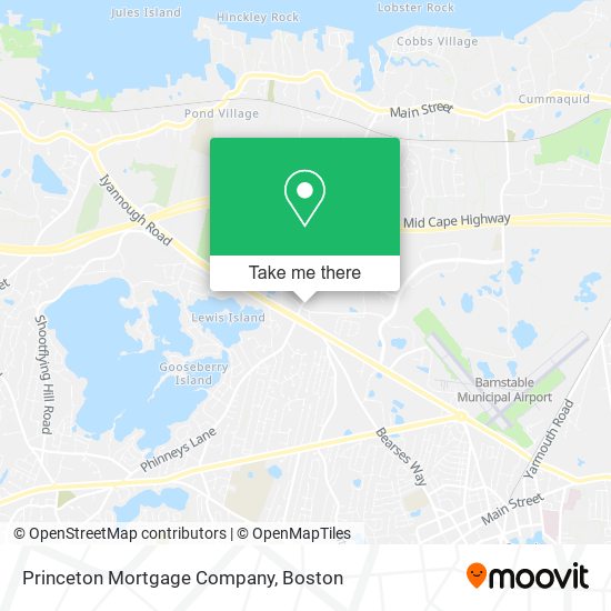 Mapa de Princeton Mortgage Company