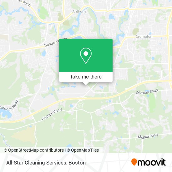 Mapa de All-Star Cleaning Services