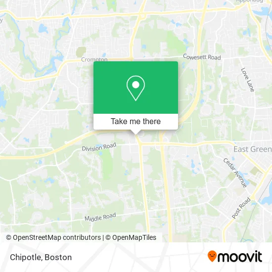 Chipotle map