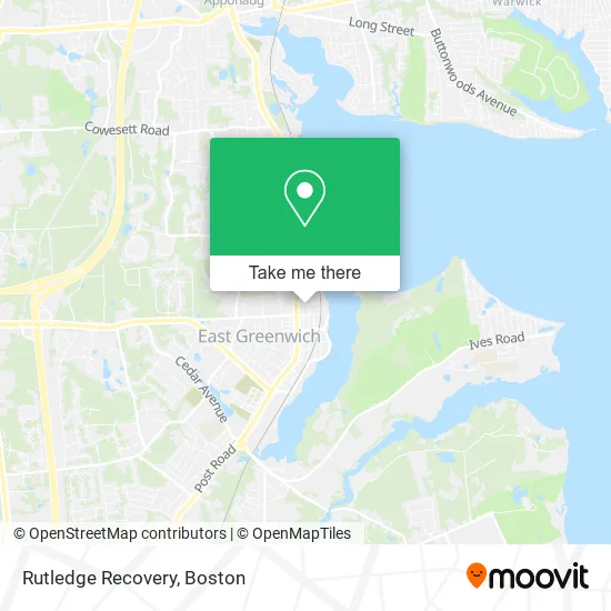 Rutledge Recovery map