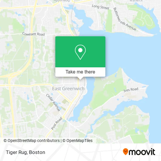 Tiger Rug map
