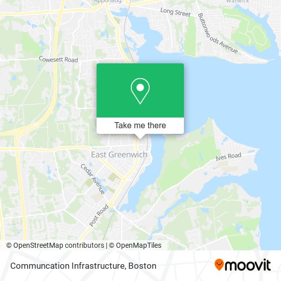 Communcation Infrastructure map