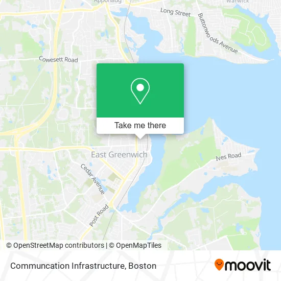 Communcation Infrastructure map