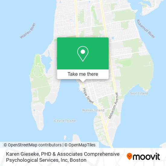 Karen Gieseke, PHD & Associates Comprehensive Psychological Services, Inc map