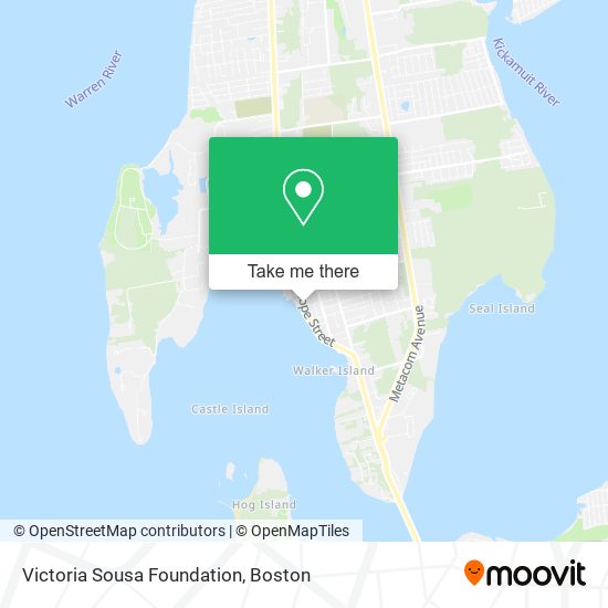 Mapa de Victoria Sousa Foundation