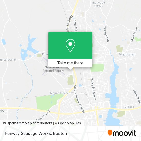 Mapa de Fenway Sausage Works