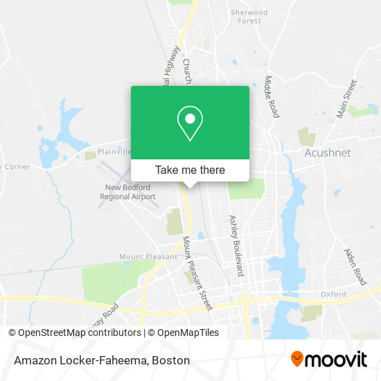 Amazon Locker-Faheema map