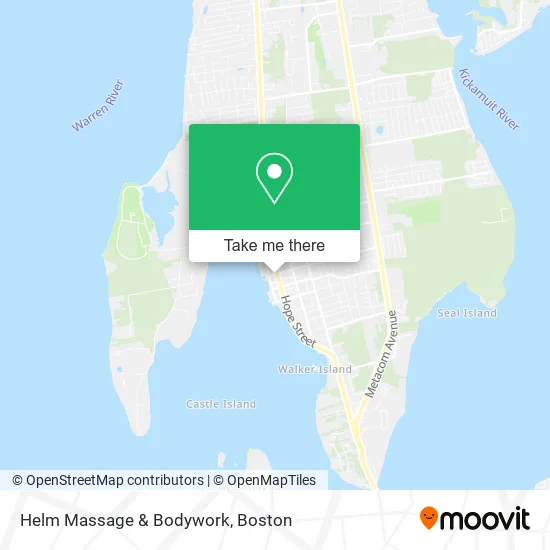 Mapa de Helm Massage & Bodywork