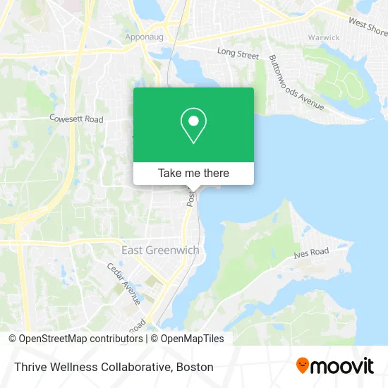 Thrive Wellness Collaborative map