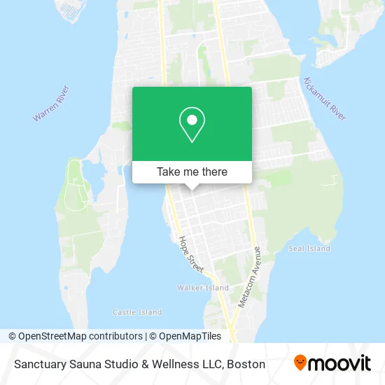Mapa de Sanctuary Sauna Studio & Wellness LLC