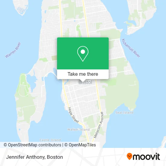 Jennifer Anthony map