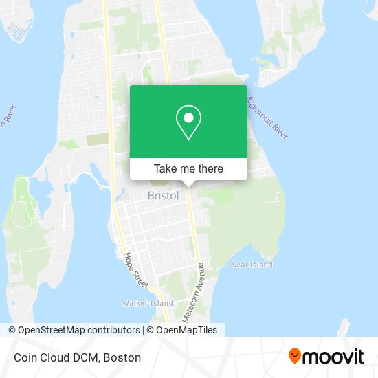 Coin Cloud DCM map