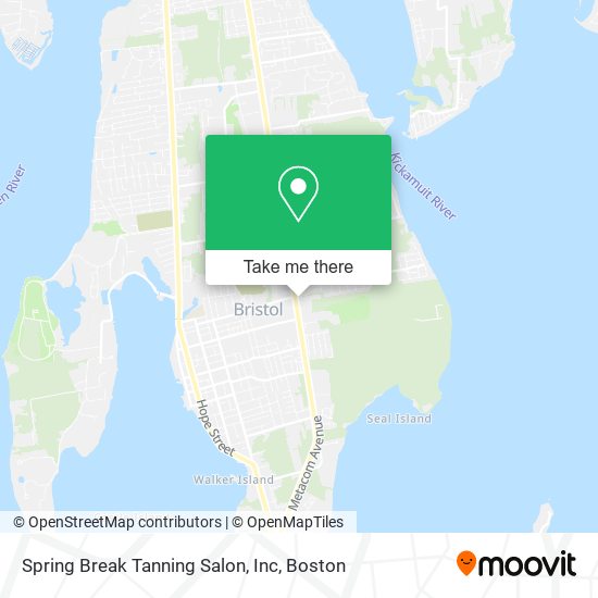 Spring Break Tanning Salon, Inc map