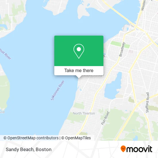 Sandy Beach map