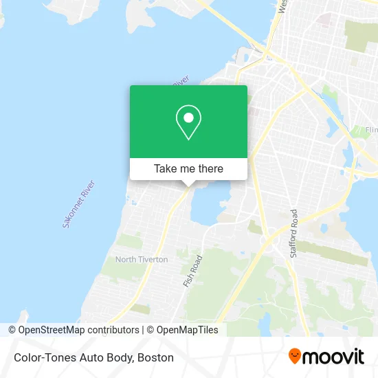 Color-Tones Auto Body map