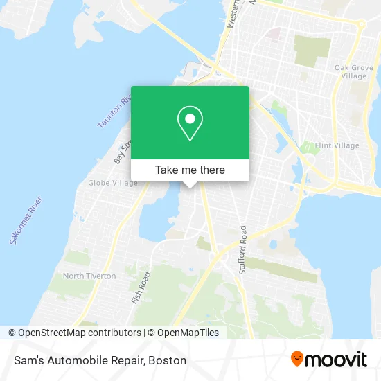 Mapa de Sam's Automobile Repair