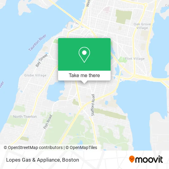 Lopes Gas & Appliance map