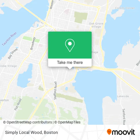 Simply Local Wood map