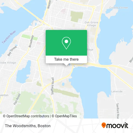 The Woodsmiths map