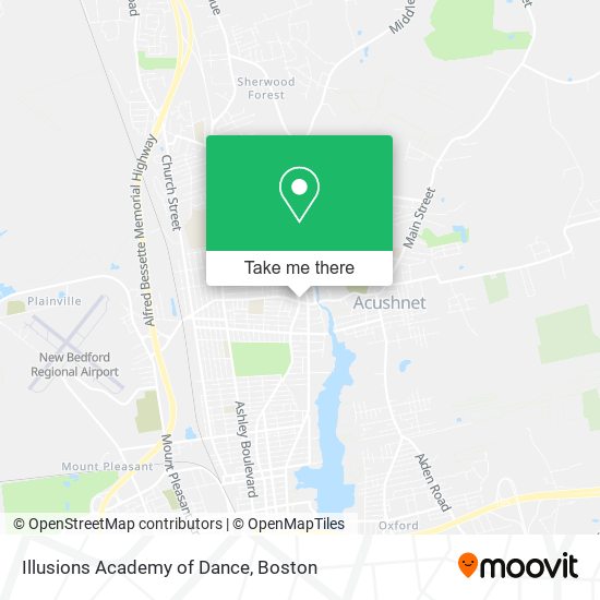 Illusions Academy of Dance map