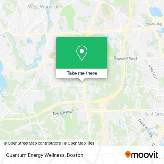 Quantum Energy Wellness map