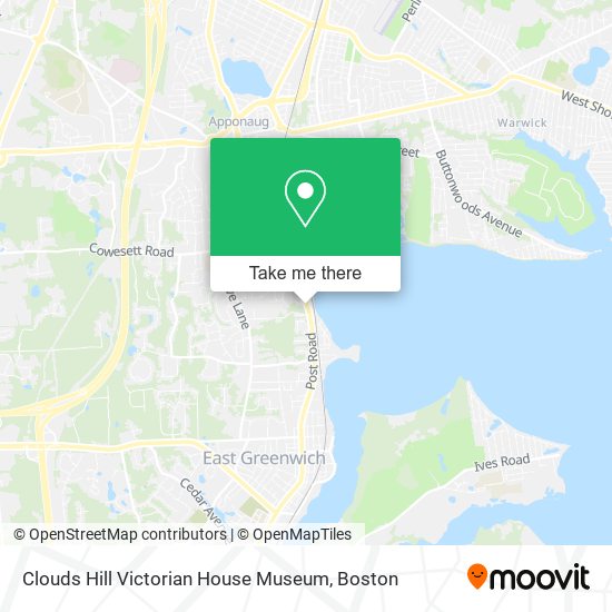 Clouds Hill Victorian House Museum map