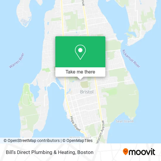 Bill's Direct Plumbing & Heating map