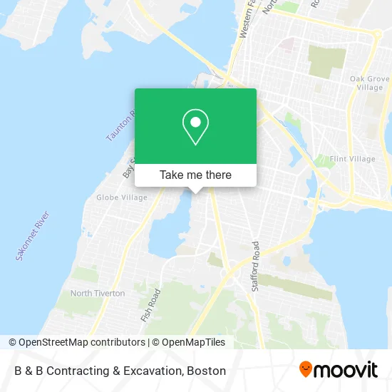 Mapa de B & B Contracting & Excavation