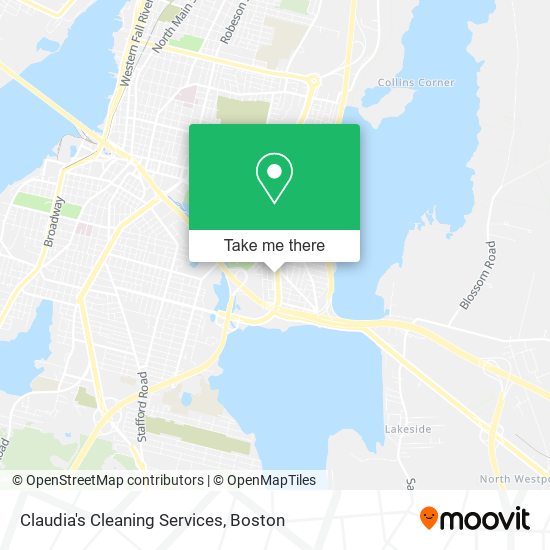 Claudia's Cleaning Services map