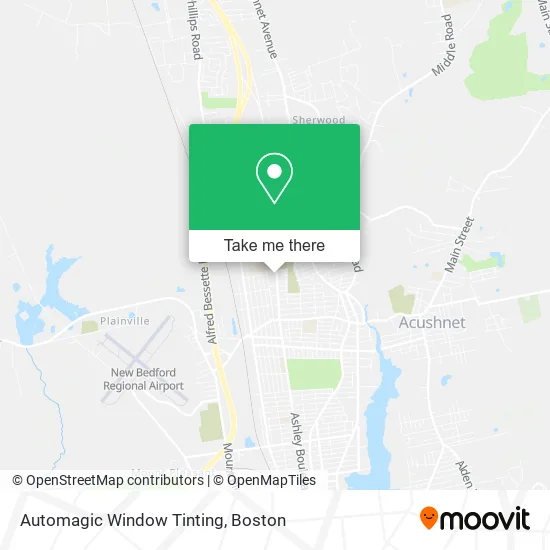 Automagic Window Tinting map