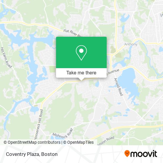 Mapa de Coventry Plaza