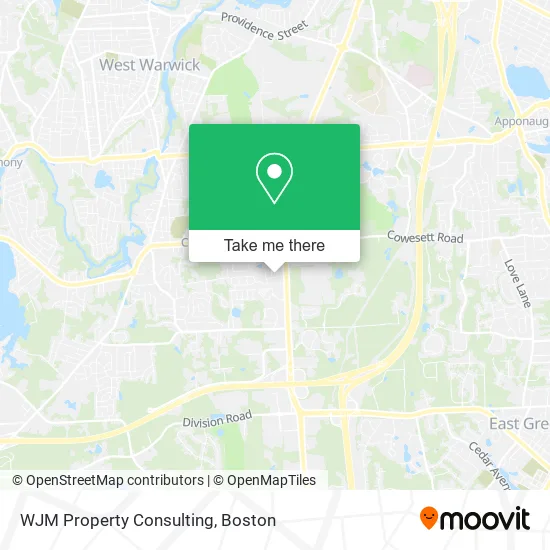 WJM Property Consulting map