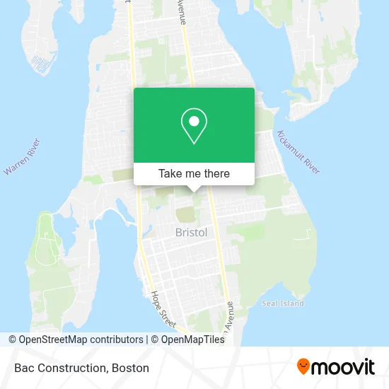 Bac Construction map