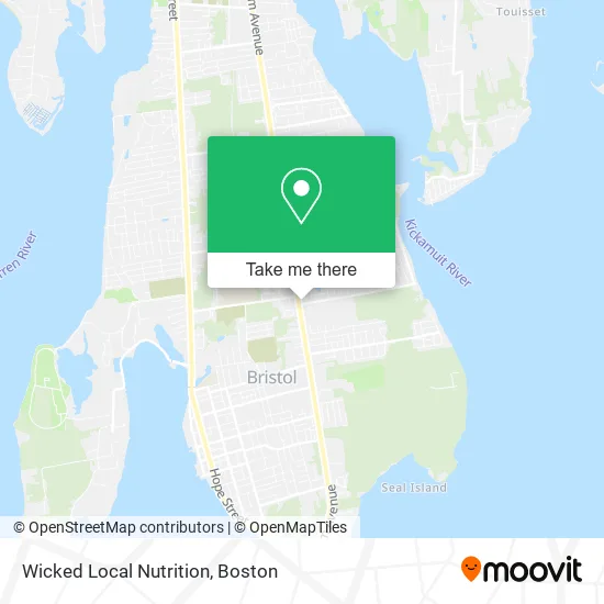 Wicked Local Nutrition map