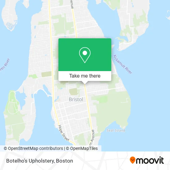 Mapa de Botelho's Upholstery