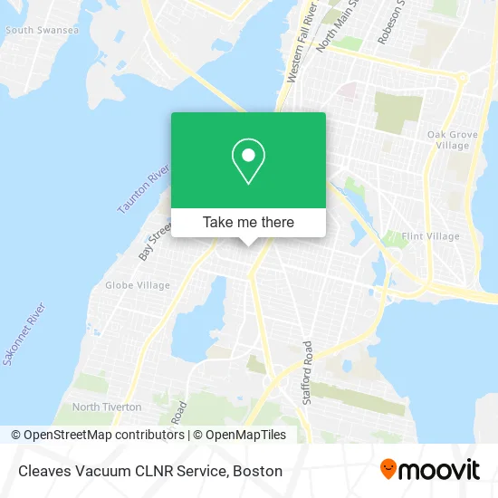 Mapa de Cleaves Vacuum CLNR Service