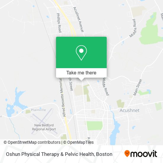 Oshun Physical Therapy & Pelvic Health map