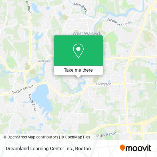 Mapa de Dreamland Learning Center Inc.