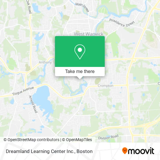 Dreamland Learning Center Inc. map
