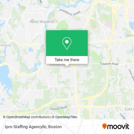 Ipro Staffing Agencyllc map