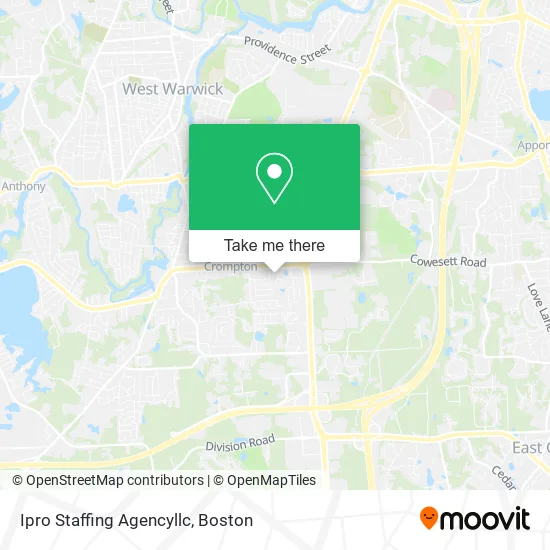 Ipro Staffing Agencyllc map