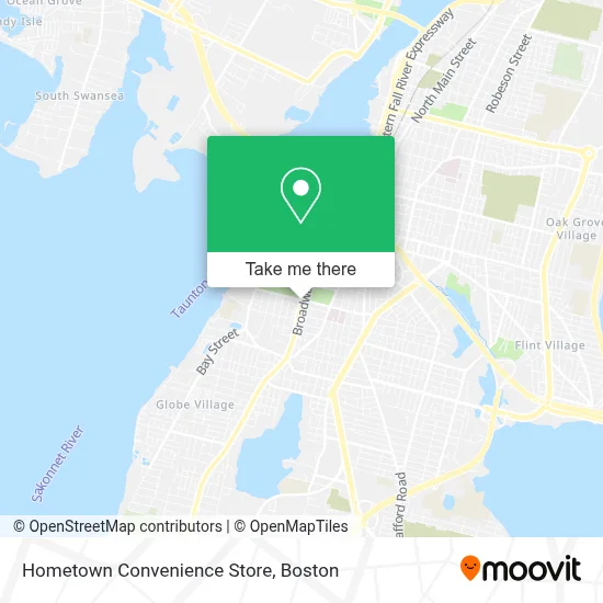 Hometown Convenience Store map