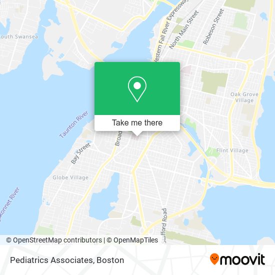 Pediatrics Associates map